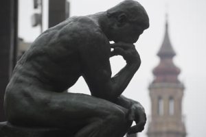 "El Pensador" de Rodin. Fotografía de: Pedro Etura/A photo Agency